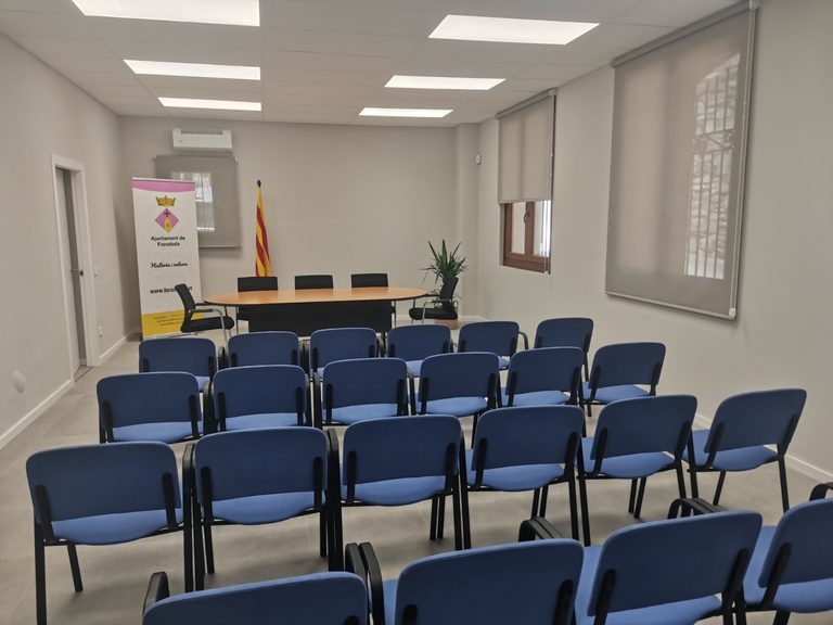 Vicent Solé Mobiliari participa en la renovació de les dependències de l’Ajuntament de Foradada